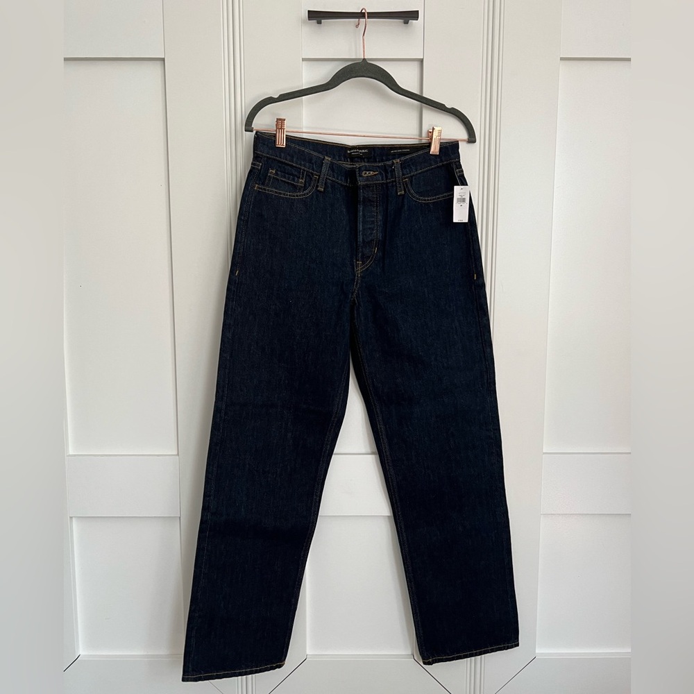 Women’s Banana Republic Mid-rise Loose Stovepipe Jeans | Size 26